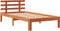vidaXL - Bedframe - zonder - matras - massief - grenenhout - wasbruin - 90x200 - cm