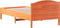 vidaXL - Bedframe - zonder - matras - massief - grenenhout - wasbruin - 75x190 - cm