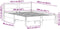 vidaXL - Bedframe - zonder - matras - massief - grenenhout - wasbruin - 160x200 - cm