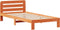 vidaXL - Bedframe - zonder - matras - massief - grenenhout - wasbruin - 90x200 - cm