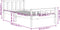 vidaXL - Bedframe - zonder - matras - massief - grenenhout - wasbruin - 90x190 - cm