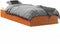 vidaXL - Bedframe - zonder - matras - massief - grenenhout - wasbruin - 75x190 - cm