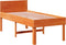 vidaXL - Bedframe - zonder - matras - massief - grenenhout - wasbruin - 80x200 - cm