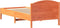 vidaXL - Bedframe - zonder - matras - massief - grenenhout - wasbruin - 90x200 - cm