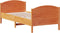 vidaXL - Bedframe - zonder - matras - massief - grenenhout - wasbruin - 75x190 - cm