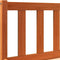 vidaXL - Bedframe - zonder - matras - massief - grenenhout - wasbruin - 140x200 - cm