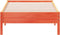 vidaXL - Bedframe - zonder - matras - massief - grenenhout - wasbruin - 75x190 - cm