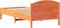 vidaXL - Bedframe - zonder - matras - massief - grenenhout - wasbruin - 100x200 - cm