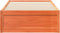 vidaXL - Bedframe - zonder - matras - massief - grenenhout - wasbruin - 100x200 - cm