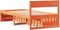 vidaXL - Bedframe - zonder - matras - massief - grenenhout - wasbruin - 75x190 - cm