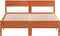 vidaXL - Bedframe - zonder - matras - massief - grenenhout - wasbruin - 150x200 - cm