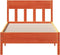 vidaXL - Bedframe - zonder - matras - massief - grenenhout - wasbruin - 75x190 - cm