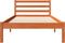 vidaXL - Bedframe - zonder - matras - massief - grenenhout - wasbruin - 90x190 - cm