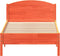 vidaXL - Bedframe - zonder - matras - massief - grenenhout - wasbruin - 100x200 - cm