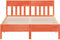 vidaXL - Bedframe - zonder - matras - massief - grenenhout - wasbruin - 140x200 - cm