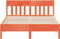 vidaXL - Bedframe - zonder - matras - massief - grenenhout - wasbruin - 150x200 - cm