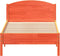 vidaXL - Bedframe - zonder - matras - massief - grenenhout - wasbruin - 90x200 - cm