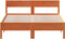 vidaXL - Bedframe - zonder - matras - massief - grenenhout - wasbruin - 120x190 - cm