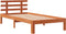 vidaXL - Bedframe - zonder - matras - massief - grenenhout - wasbruin - 75x190 - cm