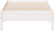 vidaXL - Bedframe - zonder - matras - massief - grenenhout - wit - 140x200 - cm