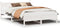 vidaXL - Bedframe - zonder - matras - massief - grenenhout - wit - 160x200 - cm