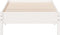 vidaXL - Bedframe - zonder - matras - massief - grenenhout - wit - 90x200 - cm