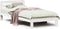 vidaXL - Bedframe - zonder - matras - massief - grenenhout - wit - 90x190 - cm