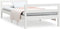 vidaXL - Bedframe - zonder - matras - massief - grenenhout - wit - 90x200 - cm