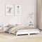 vidaXL - Bedframe - zonder - matras - massief - grenenhout - wit - 120x190 - cm