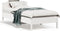 vidaXL - Bedframe - zonder - matras - massief - grenenhout - wit - 75x190 - cm