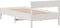 vidaXL - Bedframe - zonder - matras - massief - grenenhout - wit - 140x200 - cm