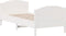 vidaXL - Bedframe - zonder - matras - massief - grenenhout - wit - 90x190 - cm