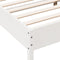 vidaXL - Bedframe - zonder - matras - massief - grenenhout - wit - 180x200 - cm