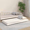 vidaXL - Bedframe - zonder - matras - massief - grenenhout - wit - 90x190 - cm