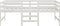 vidaXL - Bedframe - zonder - matras - massief - grenenhout - wit - 90x200 - cm
