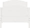 vidaXL - Bedframe - zonder - matras - massief - grenenhout - wit - 90x200 - cm