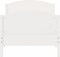vidaXL - Bedframe - zonder - matras - massief - grenenhout - wit - 140x200 - cm