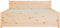 vidaXL - Bedframe - zonder - matras - massief - hout - 120x200 - cm
