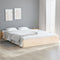 vidaXL - Bedframe - zonder - matras - massief - hout - 120x200 - cm
