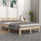 vidaXL - Bedframe - zonder - matras - massief - hout - 120x200 - cm
