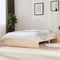 vidaXL - Bedframe - zonder - matras - massief - hout - 140x200 - cm