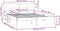vidaXL - Bedframe - zonder - matras - massief - hout - 140x200 - cm