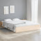 vidaXL - Bedframe - zonder - matras - massief - hout - 140x200 - cm