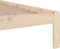 vidaXL - Bedframe - zonder - matras - massief - hout - 140x200 - cm