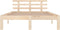 vidaXL - Bedframe - zonder - matras - massief - hout - 140x200 - cm