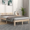 vidaXL - Bedframe - zonder - matras - massief - hout - 160x200 - cm