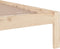 vidaXL - Bedframe - zonder - matras - massief - hout - 160x200 - cm