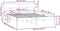 vidaXL - Bedframe - zonder - matras - massief - hout - 160x200 - cm