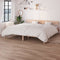 vidaXL - Bedframe - zonder - matras - massief - hout - 200x200 - cm