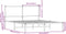 vidaXL - Bedframe - zonder - matras - metaal - bruin - eikenkleurig - 137x190 - cm